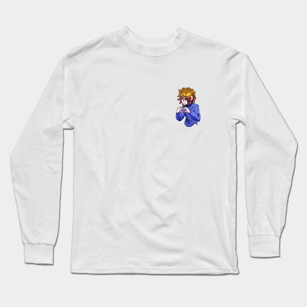 Casey - Cutesy Version Long Sleeve T-Shirt by RiverKai